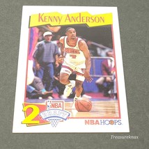 1991-92 Hoops McDonald&#39;s Basketball Card #50 Kenny Anderson NBA Draft Nets - £0.78 GBP