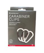 MASTERS GOLF PACK OF 3 CARABINER CONNECTOR FOR TOWELS AND ACCESSORIES - €6,41 EUR
