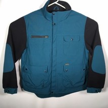 Koolah Men’s XL Jacket Teal Blue Black Made In Canada - $79.19