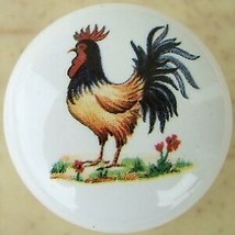 Cabinet Knobs Knob w/ Rooster Chicken Cockeral - $5.20