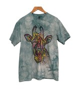 The Mountain Tie Dye T Shirt Giraffe Mens Large Wildlife Safari Oregon 2014 - $204.89 MXN