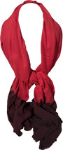 Moroccan Red Scarf men - Red Scarf Women - Long red scarf - Cotton scarf - $31.51