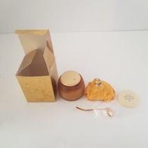 Vintage Avon Silk &amp; Honey Bath Gel Bee Jar w/ Ladle, Box Included - £15.88 GBP