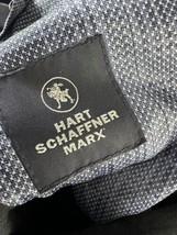 hart schaffner marx blue 2 button wool blazer Sport coat Career Mens Size M - $44.54