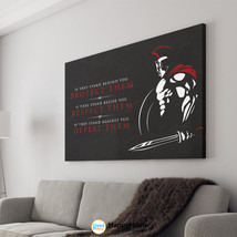 Spartan Poster Motivational Inspirational Quote Warrior Wall Art Protect Them - £19.11 GBP+