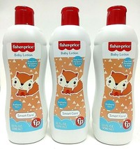 (LOT of 3) Fisher Price Baby Lotion to Soften Skin Paraben &amp; Dye Free 10... - £15.56 GBP