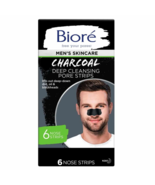 Bioré Men’s Charcoal Deep Cleansing Pore Strips 6 Pack - $95.54 CAD
