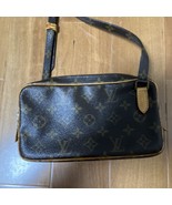 Louis Vuitton Marly Bandouliere Monogram Pochette Crossbody Bag Vintage ... - $387.04 CAD