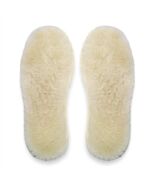 Genuine  Sheepskin Lambswool Insoles Women's Size 8 Cream Cushion Comfort - $19.75