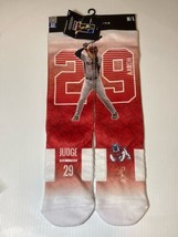 Aaron Judge M/L Socks Stride line Yankees Fresno Bulldogs Rare - £18.92 GBP