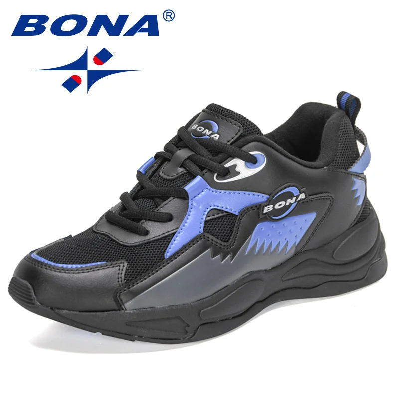 Best Sneakers BONA 2024 New Designers  Running Shoes Men Casual  Outdoor  Shoes  - £64.29 GBP