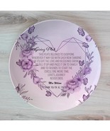 Personalised The Giving Plate, Purple Passion Dinner Plate Set of Four - $137.95