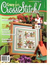 Crazy for Cross Stitch Magazine May 2002 #70 - Full Color Patterns - $6.69