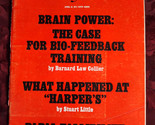 Saturday Review April 10 1971 BIO FEEDBACK STUART LITTLE HALLOWELL BOWSER - $10.80