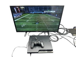 Sony PlayStation 3 PS3 CECH-2101A 120 GB Black Gaming Console Controller... - $98.99