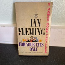For Your Eyes Only James Bond 007 Ian Fleming Book Signet D2054 1964 Spy... - $11.08
