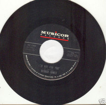 George Jones 45 rpm &quot;If Not For You&quot; - £2.35 GBP