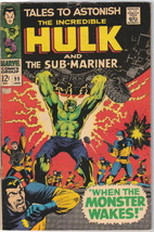 Tales To Astonish Comic Book #99 Marvel Comics 1968 FINE- - $15.44