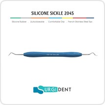 SICKLE SCALER 204S SILICONE COATED SCALER DENTAL HAND INSTRUMENTS PERIOD... - £7.35 GBP