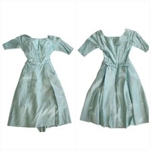 Vintage 50s  Harry Keizer Silk Mint Easter Prom Fit Flare dress W20&quot; - $94.05