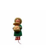 Hallmark 1992 Sister Girl Braid Basket Cat Peeks Out Christmas Tree Orna... - $239.60 MXN