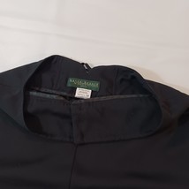 Harve Bernard Women's 1/4 Front Button Back Laces Pull-On Black Skirt Size 14P image 5