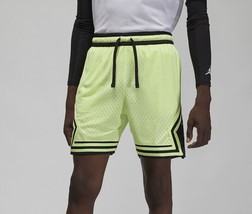 Nike Jordan Sport Diamond Shorts Light Liquid Lime Black Large - £34.84 GBP