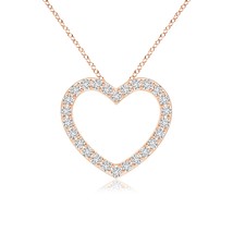 Authenticity Guarantee

ANGARA 0.1 Ct Prong-Set Diamond Open Heart Pendant Ne... - £416.59 GBP