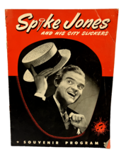 Spike Jones and His City Slickers Souvenir Program Musical Revue 1948 Vi... - £7.07 GBP
