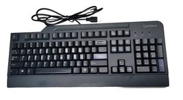 Lenovo wired 104-Key USB PC Keyboard KB1021 - $9.50