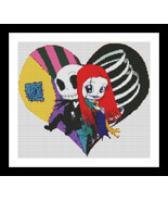Nightmare Before Christmas Cross Stitch Pattern / Halloween Cross Stitch... - $5.00