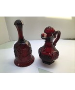 Vintage Avon Christmas 1979 Ruby Red Bell With Clapper Collectible Beaut... - £7.06 GBP