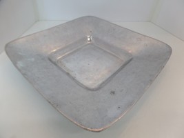 Unbranded Decorative Square Display Plate Metal 13.5&quot; X 13.5&quot; X 2&quot; - £23.73 GBP