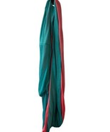Infinity Scarf Two Sided Green and Pink Jersey  - £3.71 GBP