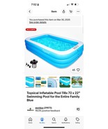 Toysical Inflatable Pool 118x 72 x 22” Swimming Pool for the Entire Fami... - $909.41 MXN