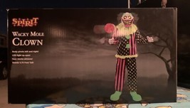Halloween Animated Prop 5.8 Ft Wacky Mole Animatronic Spirit Halloween Clown - £438.95 GBP