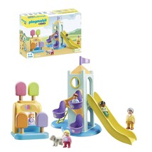 Playmobil 1.2.3: Adventure Tower with Ice Cream Booth - £63.98 GBP