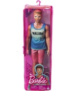 Barbie Fashionistas Ken Fashion Doll #192 Brunette Hair &amp; Vitiligo Malib... - £13.19 GBP