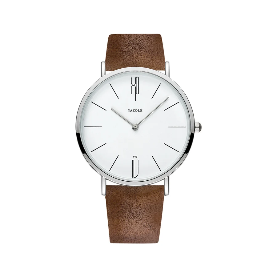 Hot Sales Watches Men Fashion Simple Men&#39;s Watch Wristwatch Ultra Thin Q... - $18.87