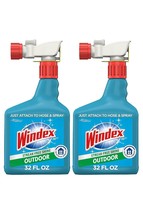 Windex Concentrated Outdoor Glass Cleaner- Patio Cleaner with Hose Attachment- 3 - £32.76 GBP