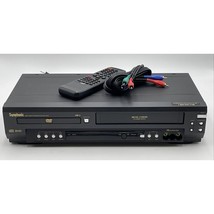 Symphonic SD7S3 DVD VCR Combo with Remote, Cables and Hdmi Adapter - $156.78