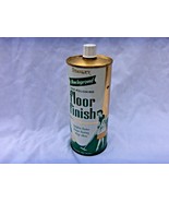 VINTAGE STANLEY FLOOR FINISH TIN  EMPTY CAN    ONE QUART SIZE   NICE - £19.68 GBP