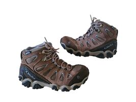 Oboz Sawtooth II Mid Bdry Women’s Size 7.5 Brindle Hiking Trail Boots H1... - $22.54