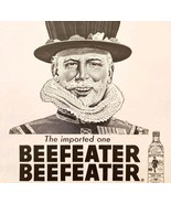 1965 Burroughs Beefeater London Dry Gin Advertisement Liquor Distillery ... - €17,23 EUR