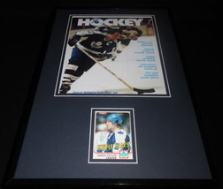 Darryl Sittler Signed Framed 11x17 Photo Display Toronto Maple Leafs - £55.21 GBP