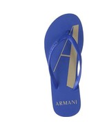 A/X Armani Exchange Flips Flops Soft Cobalt/Toasted Almond ( 8 ) - $122.20 CAD
