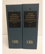 Advising California Nonprofit Corporations Two Volume Set CEB Third Edit... - $98.99