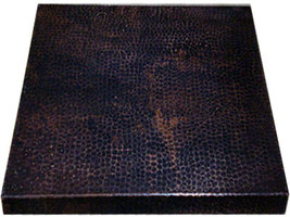 36x36 Copper Table-Top Dark Patina - $550.00