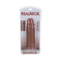 RealRock Extra Thick 9 in. Dildo Tan - £46.98 GBP