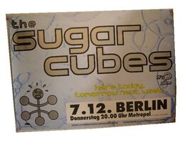 Sugar Cubes Poster The Concert Tour Sugarcubes Bjork - $127.30 CAD